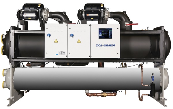 Водоохлаждаемый безмасляный чиллер c центробежными компрессорами Danfoss Turbocor Безмасляный чиллер c центробежными компрессорами на магнитных подшипниках